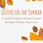 Sisters in the Sukkah Dinner