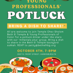 Young Professionals Potluck in the Sukkah