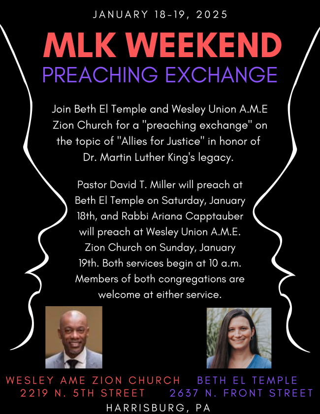 MLK Weekend Preaching Exchange