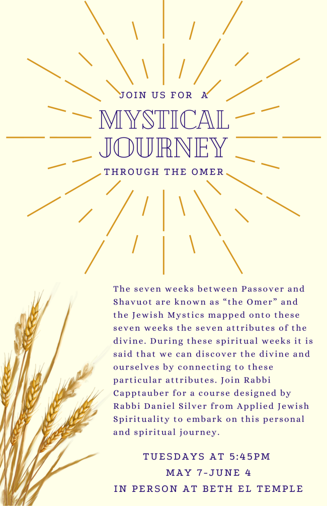 Mystical Journey Through the Omer