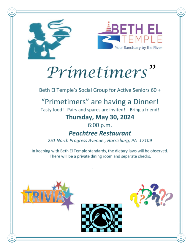 Primetimers Dinner