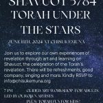 Shavuot 5784: Torah Under the Stars