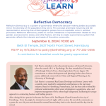 Breakfast & Learn: Reflective Democracy