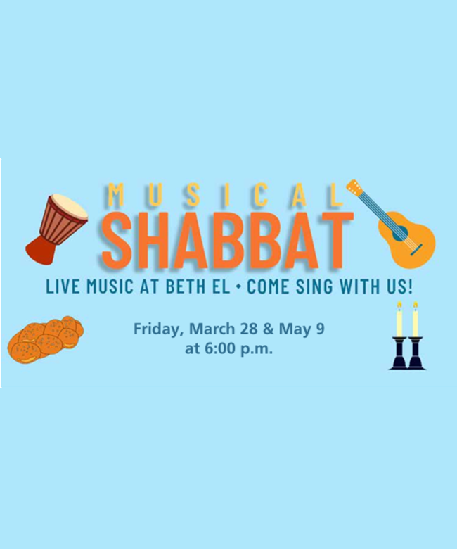 Weekly Friday Night Services: Musical Shabbat