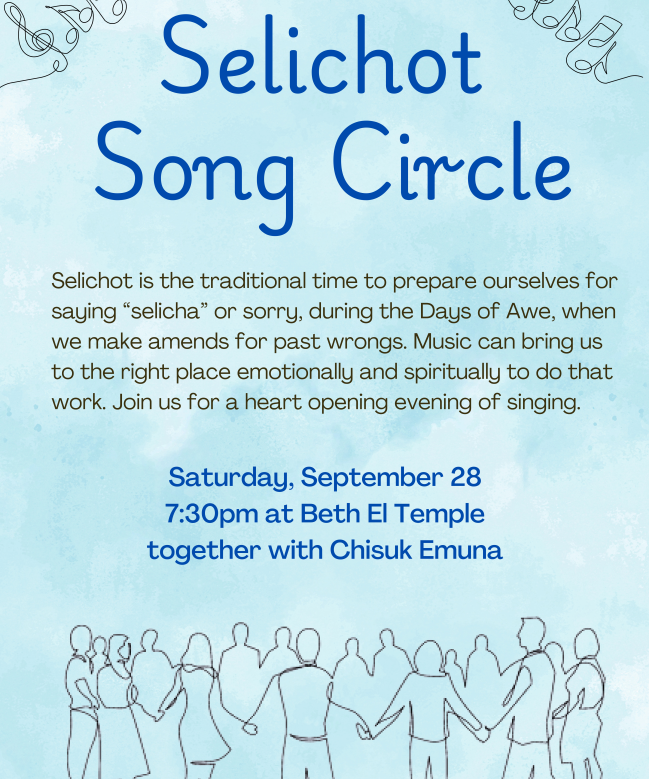 Selichot Song Circle: Preparing for the Days of Awe