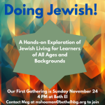 Doing Jewish: A Hands-On Exploration of Jewish Living