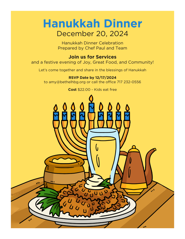 Hanukkah Dinner