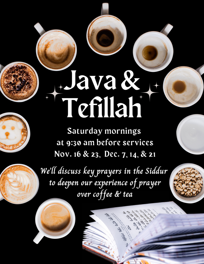 Java and Tefillah