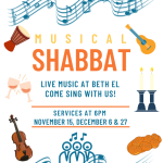 Weekly Friday Night Services: Musical Shabbat