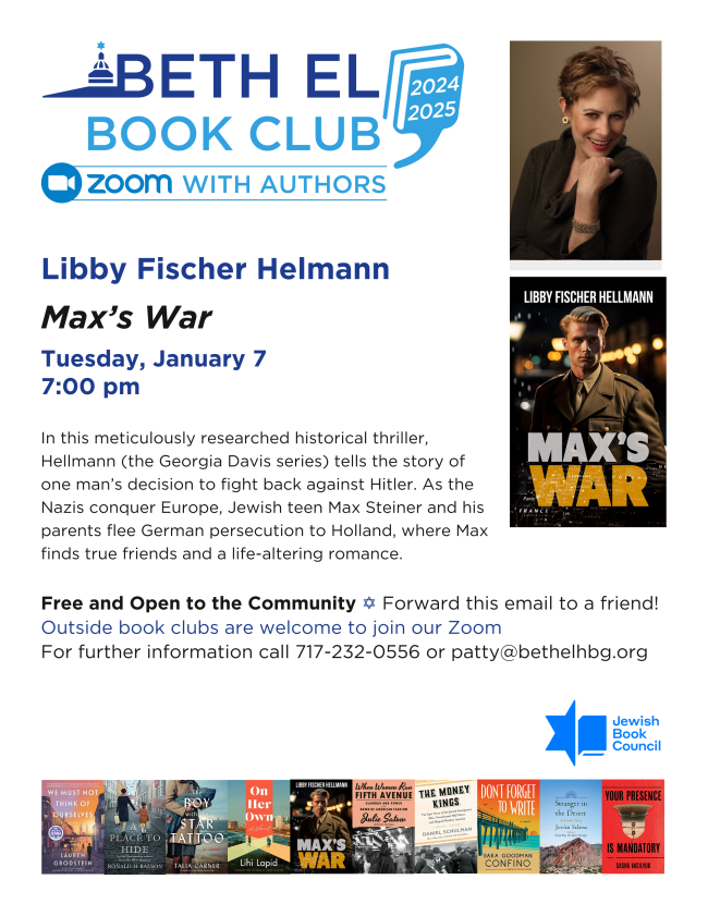 Book Club with Libby Fischer Helmann