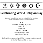 World Religion Day: Music That Brings Us Closer to God