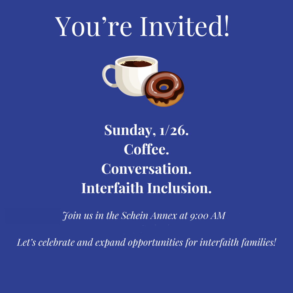 Interfaith Families Coffee and Conversation