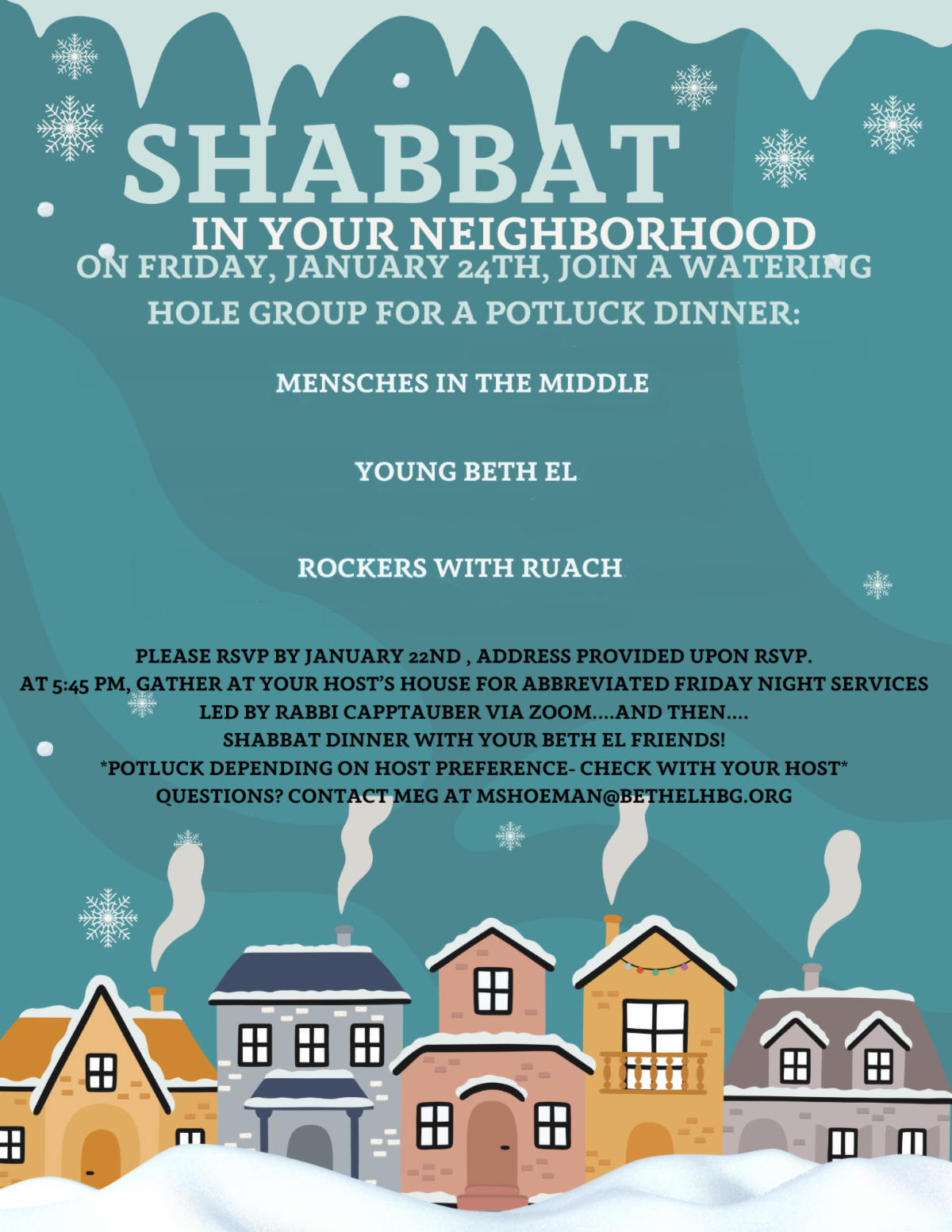 Shabbat in Your Neighborhood