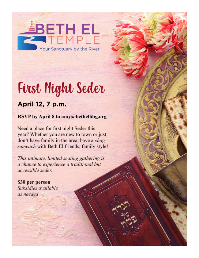 First Night Seder